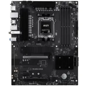 MSI Pro B850-S WIFI6E Gaming Motherboard ATX, AM5, DDR5 8200+MT/s OC, PCIe 4.0, Lightning Gen 5 M.2, 2.5G LAN, Wi-Fi 6E