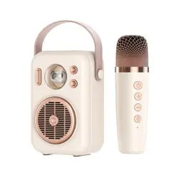 HI SINGING SOUNDPEATS - KARAOKE SPEAKER + MIC WITH COLORFUL LIGHTS