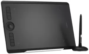 Wacom Intuos Pro Medium Digitiser PTH-660-N, 8192 Pressure Levels, Tilt Recognition, Multi-Touch, 5080 Lpi, 8 Buttons, USB, Bluetooth, Black