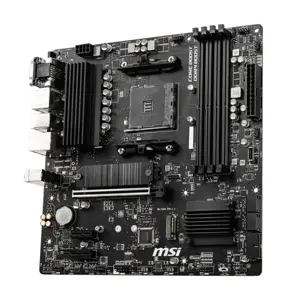 MSI B550M Pro-VDH DDR4 AMD AM4 microATX Motherboard - PCIe 4.0, Lightning M.2, Ryzen 5000 Ready