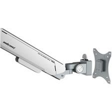 AndaSeat STEALTH PRO II A9 Ergonomic Single Monitor Arm, Grey White, AD-W-A9-1S-FW