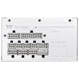 Thermaltake ToughPower GT Snow 750W 80 Plus Gold Fully Modular Power Supply ATX 3.1 PCIe 5.1 - White