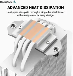 DeepCool AK400 WH Performance CPU Air Cooler