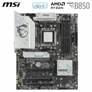 MSI B850 Gaming Plus WiFi AMD AM5 DDR5 ATX Motherboard - PCIe 5.0, WiFi 7, 5G LAN, Ryzen 9000 Ready