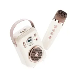 HI SINGING SOUNDPEATS - KARAOKE SPEAKER + MIC WITH COLORFUL LIGHTS