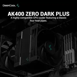 DeepCool AK400 Zero Dark Plus CPU Air Cooler
