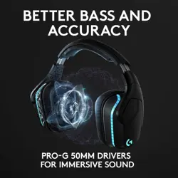 Logitech G935 Wireless 7.1 Surround LIGHTSYNC Gaming Headset