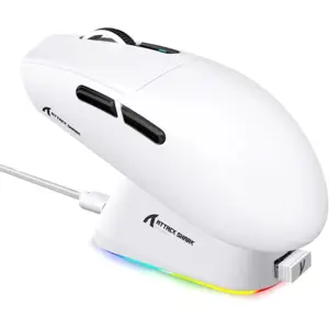 ATTACK SHARK G3PRO Tri-Mode Wireless Gaming Mouse with Charge Dock, 25000 DPI, PixArt PAW3311 Sensor