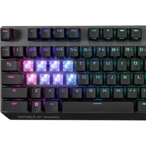 Asus Rog Strix Scope NX RGB Wireless Deluxe Mechanical Gaming Keyboard - Red Switches