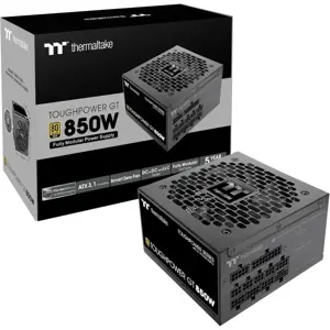 Thermaltake ToughPower GT 850W 80 Plus Gold Fully Modular Power Supply ATX 3.1 with Native PCIe 5.1 Connector