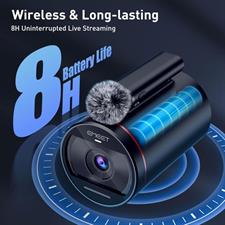eMeet StreamCam One 1080P Wireless Streaming Camera - Wi-Fi, Multi-Cam for PC, Zoom, Twitch & YouTube