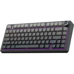 Aula F75 RGB Tri-Mode Type-C 75% 80-Key Gasket Structure Hot-Swap Mechanical Gaming Keyboard