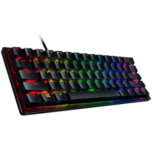 Razer Huntsman Mini Gaming Keyboard, Clicky Optical Switch, 60% Form Factor, Doubleshot PBT Keycaps, Black