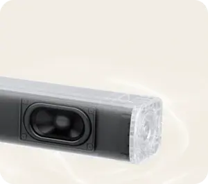 Xiaomi Soundbar 2.0ch, 2x15W Full-Range Racetrack Speakers, Bluetooth 5.3, SPDIF Optical and AUX Ports, One-Piece Metal Mesh Cover, Black