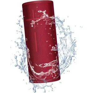 Logitech Ultimate Ears BOOM 3 Speaker, Super-Portable Wireless Bluetooth - Sunset Red / Blue / Nightfall Black