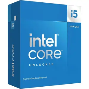 Intel Core i5-14600K 14th Gen Unlocked Desktop Processor 14 Cores 20 Threads Up to 5.3GHz LGA1700 Tray Processor