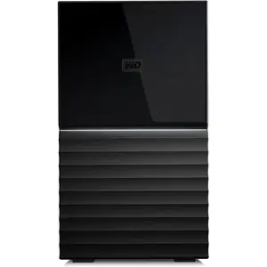 WD My Book Duo 4TB RAID External Hard Drive – USB 3.1, WD Red Drives, RAID 0/1 Configurable, Black
