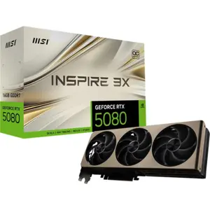 MSI GeForce RTX 5080 16G INSPIRE 3X OC Graphics Card