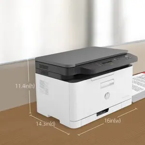 HP Color Laser MFP 178nw Wireless All-in-One Color Laser Printer Scanner Copier with WiFi & Ethernet