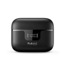 Faster Futura Ai-100 Wireless Earbuds – TWS with AI Translator, Digital Display, Bluetooth v6.0, Up to 15 Hrs Playtime