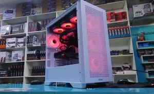 SONIC H7 Elite White Gaming Case With 3 Infinity ARGB Fans & Tempered Glass Side Panel