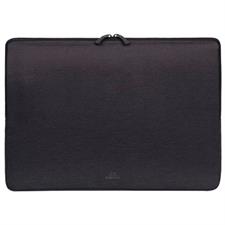 RIVACASE 7705 Suzuka ECO Laptop Sleeve 15.6" - Black, Recycled Material