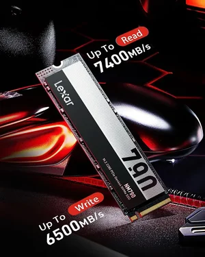 Lexar NM790 1TB M.2 2280 PCIe Gen 4x4 NVMe SSD – Up To 7400MB/s, PS5 Compatible