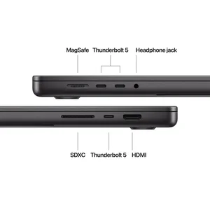 Apple MacBook Pro 16" M4 Pro Chip Laptop – 48GB RAM 512GB SSD 20-Core GPU Liquid Retina XDR Display Space Black MX2Y3