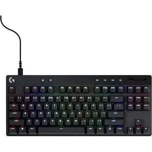 Logitech G Pro X TKL Rapid Gaming Keyboard Black - Magnetic Analog Switches, Rapid Trigger, Tenkeyless (920-013233)