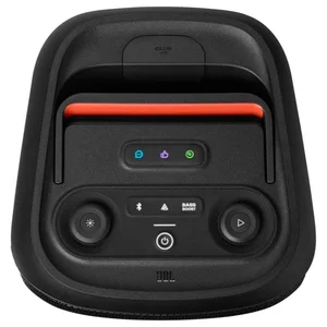 JBL Harman PartyBox Club 120 Portable Party Speaker, Up to 12 Hours Of Play Time, Splash Proof, Dual Mic And Guitar Inputs, Black, JBLPBCLUB120EP