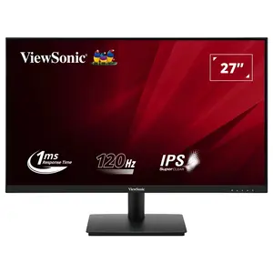 ViewSonic VA270A-H Monitor, 27" FHD 120Hz, 1ms MPRT, IPS, HDMI 1.4VGA, Flat