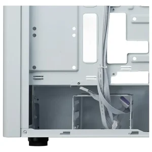 Cooler Master Elite 502 Mid Tower Case, E-ATX, 3x ARGB Fans, White