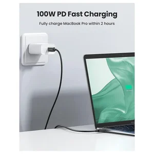 Ugreen 30389 Thunderbolt 4 USB-C To USB-C Cable 100W 40Gbps 0.8M