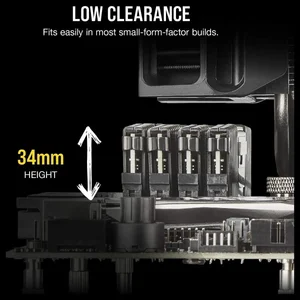 Corsair Vengeance LPX 16GB (2x8GB) DDR4 3200MHz CL16 Desktop RAM Kit - Black