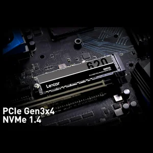 Lexar NM620 Internal SSD 1TB M.2 2280 PCIe Gen3x4 NVMe 1.4 – Up To 3500MB/s Read