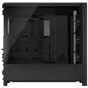 Corsair FRAME 5000D RS ARGB PC Case High-Airflow Mid-Tower ATX, 4x RS140 ARGB Fans, Triple 360mm Radiator Support, GPU Anti-Sag Arm, Black