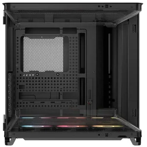 Corsair AIR 5400 RS-R ARGB Mid-Tower Computer Case, Triple-Chamber Design, Tempered Glass, 3x RS-R 120mm ARGB Fans, Black