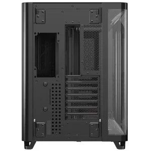 Corsair AIR 5400 RS-R ARGB Mid-Tower Computer Case, Triple-Chamber Design, Tempered Glass, 3x RS-R 120mm ARGB Fans, Black