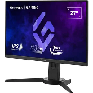 ViewSonic XG2709A 27" Gaming Monitor, 240Hz, 1ms MPRT, FHD 1920x1080, IPS, FreeSync and G-Sync Compatible, HDR10