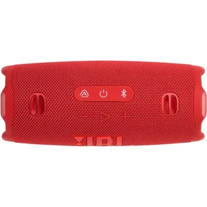 JBL Charge 6 Bluetooth Speaker Red JBLCHARGE6RED, AI Sound Boost, 30W Woofer, 15W Tweeter, Up To 28 Hours Playtime, Auracast Multi-Speaker