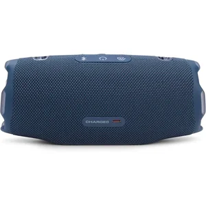 JBL Charge 6 Bluetooth Speaker Blue JBLCHARGE6BLU, AI Sound Boost, 30W Woofer, 15W Tweeter, Up To 28 Hours Playtime, Auracast Multi-Speaker