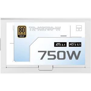 Thermalright KG-750 750W 80 Plus Gold Fully Modular Power Supply - White Edition for Gaming PCs
