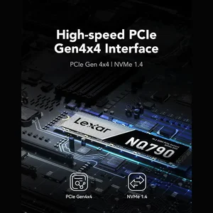 Lexar NQ790 2TB NVMe SSD M.2 2280 PCIe Gen4x4 Internal SSD – Up To 7000MB/s, PS5 Compatible