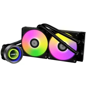 Lian Li Galahad II Trinity 240 240mm AIO Liquid CPU Cooler – Black, ARGB, Intel & AMD