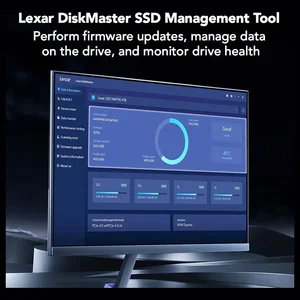 Lexar NQ780 512GB NVMe Gen4 SSD - 5000MB/s Read Speed, New