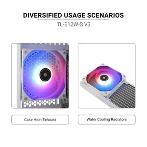 Thermalright TL-E12W-S V3 ARGB 120mm Case Fan White