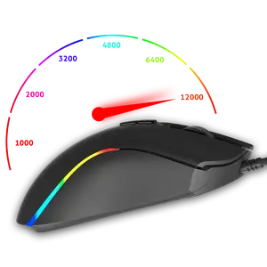 Meetion GM19_2023 RGB Gaming Mouse – 12000 DPI, USB Wired