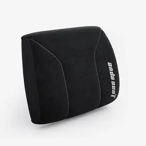 AndaSeat Memory Foam Lumbar Pillow L – Black Fabric, Gaming Chair Back Support