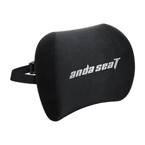 AndaSeat Memory Foam Head Pillow – Black Fabric, Gaming Chair Neck Support