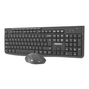 Meetion CW295 2.4G Wireless Keyboard & Mouse Office Combo – Full-Size, Ergonomic Ambidextrous Mouse